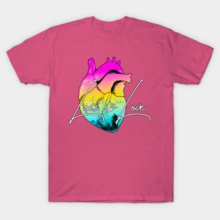 Love is Love Pansexual T-Shirt